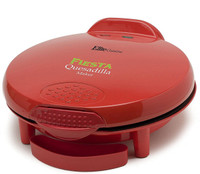 Elite Cuisine 12" Quesadilla Maker Grill(Red)