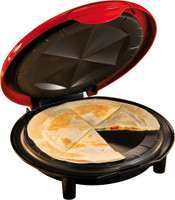 Nostalgia Electrics Nostalgia EQM200 Electric Quesadilla Maker Grill(Red)
