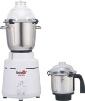 Electrosun RAMBO STEEL 1400 Mixer Grinder (2 Jars, White)