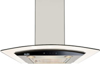 Glen 6071 EXTS 60cm, Airflow 1000 m3/h Wall Mounted Chimney(Silver 1000 CMH)