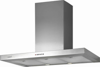 Cata S-PLUS 90 Wall Mounted Chimney(STEEL, GLASS 1000 CMH)