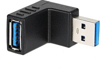 Ever Forever USB 3.0 A Male to Female Adapter AM to AF Connector USB 3.0 M/F USB Adapter(Black)