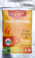 Nature Chai Tulsi Orange Tea (100 gm each / Pack of 3 ) Tulsi Herbal Infusion Vacuum Pack(300 g)