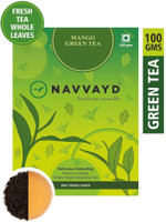 Navvayd Mango Green Tea, Darjeeling Green Tea, 100 Gms 40 Cups Mango Green Tea Pouch(100 g)