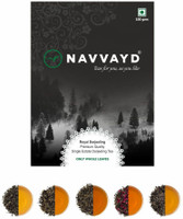 Navvayd 5 White Teas 20 Gms each Unflavoured White Tea Pouch(100 g)