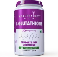HealthyHey Nutrition Glutathione, 60 Vegetable Capsules(300 mg)