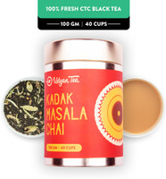 Udyan Tea Kadak Masala Chai - Natural & Pure CTC Tea Assorted Masala Tea Box(100 g)