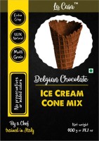 La Casa Dark Chocolate Ice-Cream Cone Premix 400 g