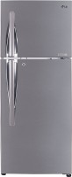 LG 240 L Frost Free Double Door 3 Star Convertible Refrigerator(Shiny Steel, GL-T292RPZY)