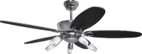 HAVELLS AUREUS 1320MM 1320 mm 5 Blade Ceiling Fan(Chrome Plated, Pack of 1)