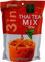 Ranong Tea Instant Thai Tea Mix, 10 Sachets - 200g Mixed Fruit Instant Tea Pouch(200 g)