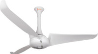 Orient Electric Electric Aero Cool 1360mm Ceiling Fan (White) 1360 mm 3 Blade Ceiling Fan(WHITE, Pack of 1)