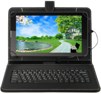 I Kall N4 New With Keyboard 1 GB RAM 16 GB ROM 7 inch with Wi-Fi+4G Tablet (Black)