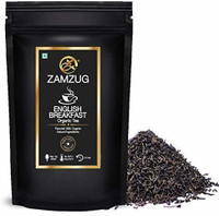 ZAMZUG English Breakfast Tea – 100% Premium Quality Tea Unflavoured Black Tea Pouch(100 g)