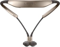 SAMSUNG Level U Bluetooth Headset with Mic (Gold, In the Ear) Smart Headphones(Wireless)