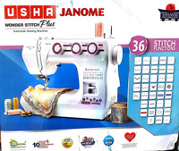USHA Wonder Stitch Plus Electric Sewing Machine( Built-in Stitches 32)