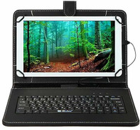 I Kall N6 Tablet with keyboard 1 GB RAM 8 GB ROM 7 inch with Wi-Fi+4G Tablet (White)