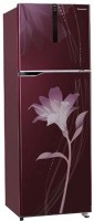 Panasonic 336 L Frost Free Double Door 3 Star Refrigerator(Lily Floral Wine, NR BG 341 PLW3 3S)