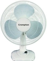 CROMPTON CM99193 450 mm 3 Blade Table Fan(White, Blue, Pack of 1)