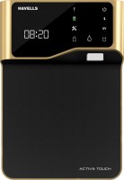 HAVELLS ACTIVE TOUCH Crystal clear, UV purified & revitalized water UV + UF Water Purifier(Black Gold)