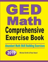 GED Math Comprehensive Exercise Book(English, Paperback, Smith Michael)