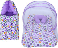 Miss & Chief by Flipkart Polycotton Baby Bed Sized Bedding Set(Purpal, 1 Baby Bed, 1 Sleeping Bag)