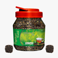 Byahut Gold Black Pepper Organic Tea Black Pepper Green Tea Mason Jar(200 g)