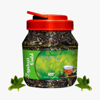 Byahut Gold Tulsi Darjeeling Leaf Tulsi Green Tea Mason Jar(200 g)