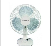 CROMPTON CM99186 450 mm 3 Blade Table Fan(White, Blue, Pack of 1)