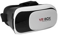 Devew Virtual Reality Box with Adjustable Lens Video Glasses(Black, White)