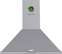 Faber Hood Topaz 3D T2S2 LTW 60 Wall Mounted Chimney(Stainless Steel 1095 CMH)