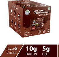 HYP Protein Cookie - Double Chocolate (Box of 6 Cookies)(42 g, Pack of 6)