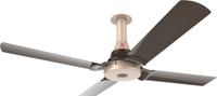 ottomate Ottomate Smart Plus Gold 1250mm | Indias Most Hi-Tech Fan 1250 mm Silent Operation 4 Blade Ceiling Fan(Champagne Gold + Brown, Pack of 1)