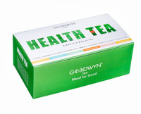Goodwyn Health for 6 Different Times & Moods of the Day Chamomile, Peppermint, Turmeric, Fennel, Tulsi Green Tea Bags Box(60 Bags)