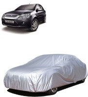 Kuchipudi Car Cover For Ford Fiesta Classic (Without Mirror Pockets)(Silver, For 2005, 2006, 2007, 2008, 2009, 2010, 2011, 2012, 2013, 2014, 2015, 2016, 2017, 2018, 2019, NA Models)