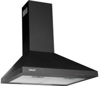 Cata V 60 Black Wall Mounted Chimney(black 1000 CMH)