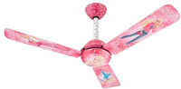 USHA Kids series AO -08 1200 mm 3 Blade Ceiling Fan(Pink, Pack of 1)