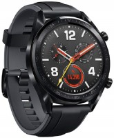 Huawei GT Fortuna-B19S Sport Smartwatch(Black Strap, free size)