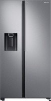 View Samsung 676 L Frost Free Side by Side Inverter Technology Star Refrigerator(Silver, RS74R5101SL) Price Online(Samsung)