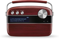 SAREGAMA Carvaan Hindi 10 W Bluetooth Home Theatre(Cherrywood Red, Stereo Channel)