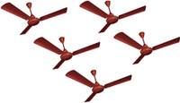 Polar Winpro Base Ceiling Fan PACK_5 600 mm 3 Blade Ceiling Fan(White, Pack of 5)