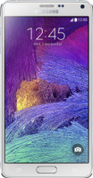 (Refurbished) SAMSUNG Galaxy Note 4 (Frost White, 16 GB)(3 GB RAM)