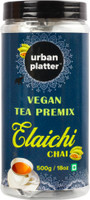 Urban Platter Vegan Tea Premix, Elaichi Chai, 500g / 18oz [Just Add Water, Cardamom Tea, Dairy-Free Instant Tea] Unflavoured Instant Tea Plastic Bottle(500 g)