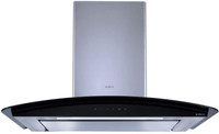 Elica HE LTW 90 BK T4V LED S Wall Mounted Chimney(Silver 1010 CMH)