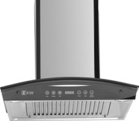 KIW DI600SS Auto Clean Wall Mounted Chimney(Stainless Steel 1180 CMH)
