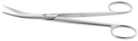 momento Curved Scissor 4 Inch Curved And Angled Dissecting Scissors(Blunt/Sharp Blades)