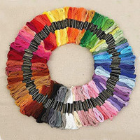 Quality BIt Muticolor Thread(7 m Pack of100)