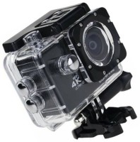Odile 4k 4K Ultra HD Water Resistant Sports Action Camera Sports and Action Camera(Black, 16 MP)