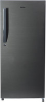 Haier 195 L Direct Cool Single Door 4 Star (2019) Refrigerator(Brushline Silver, HRD-1954CBS-E)   Refrigerator  (Haier)