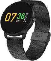 RCE Cf007 Fitness Smartwatch(Black Strap, Free Size)